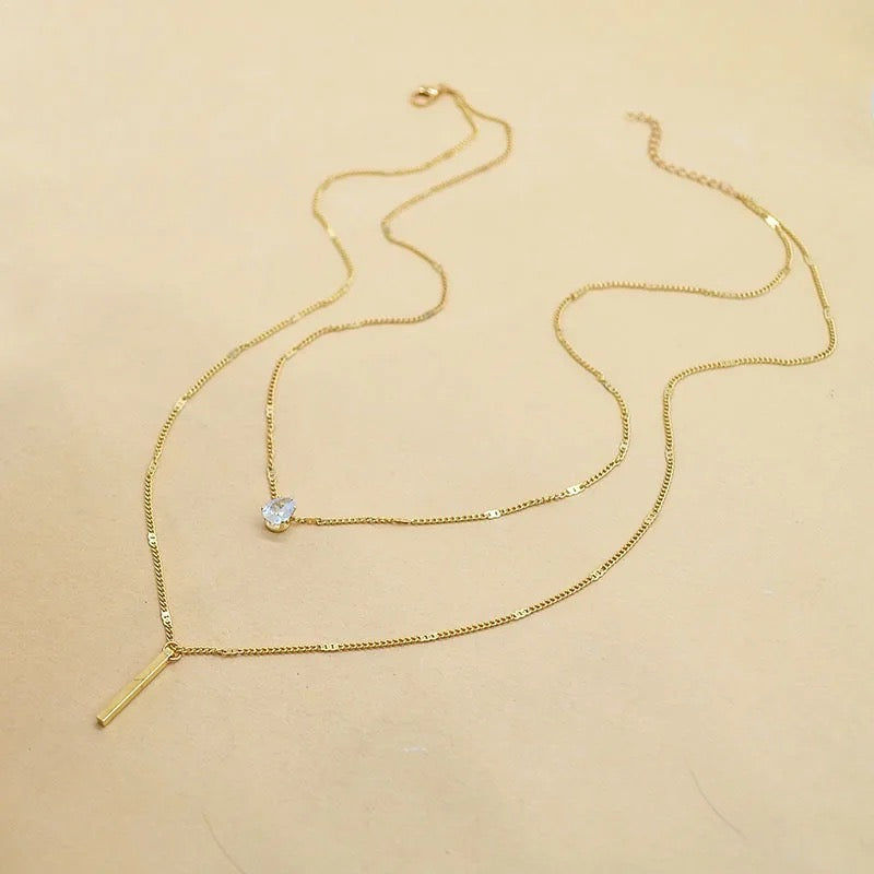 Kiki Layered Diamond Necklace