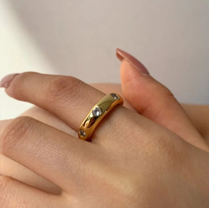 Risha Stone Band Ring
