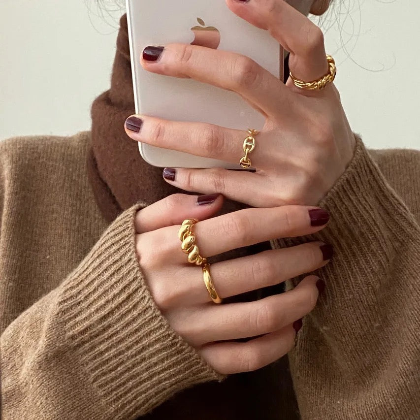 Rope Twisted Rings