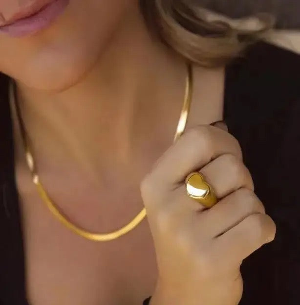 Iam Heart Bold Ring