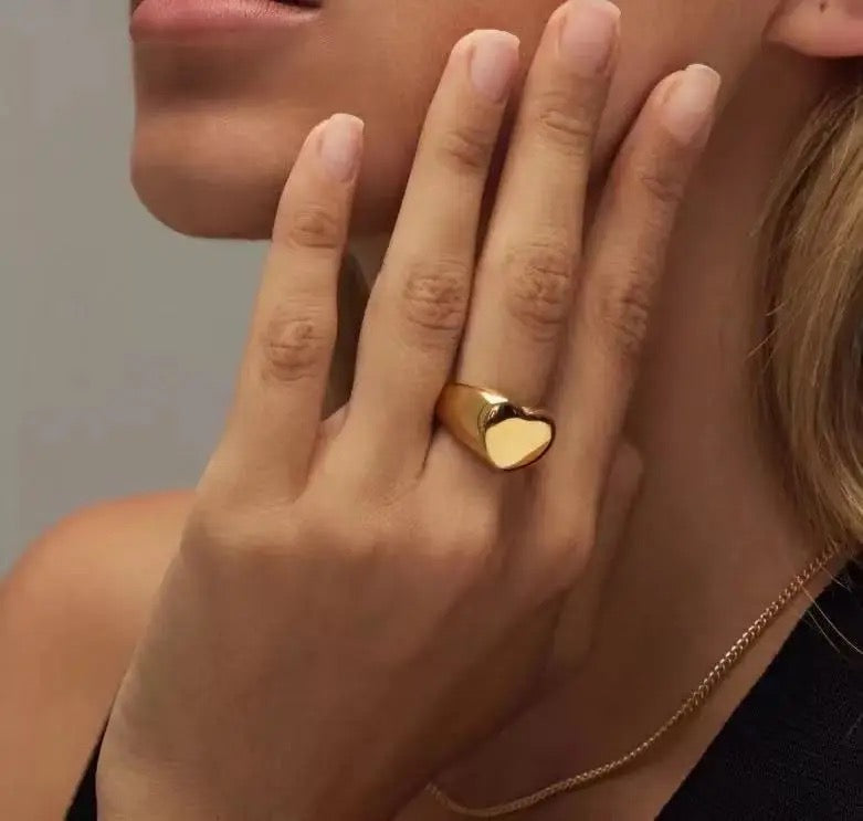 Iam Heart Bold Ring