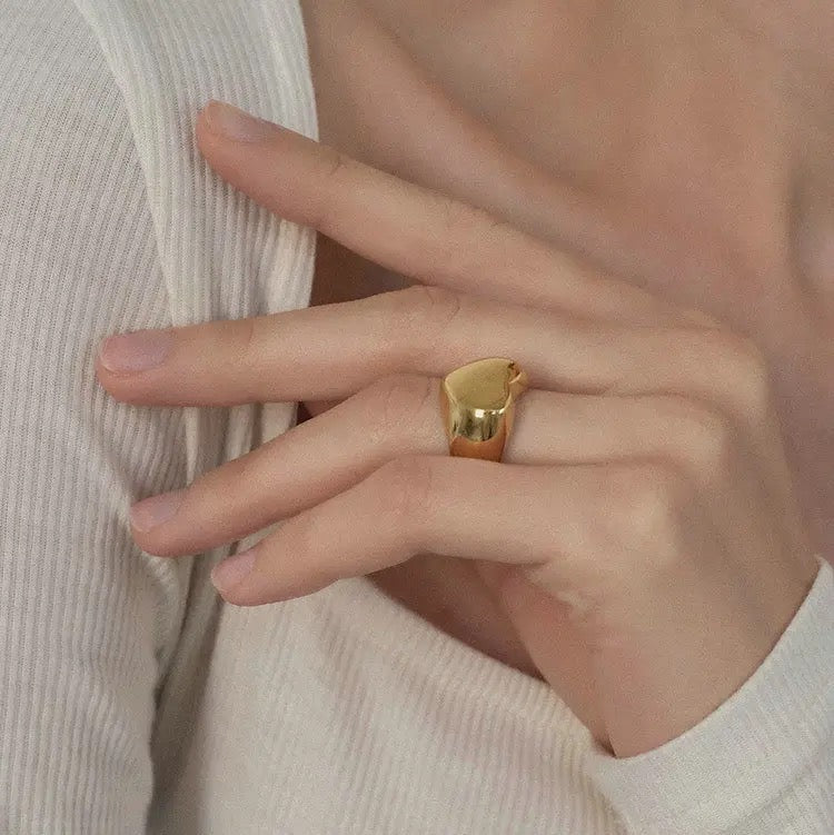 Iam Heart Bold Ring