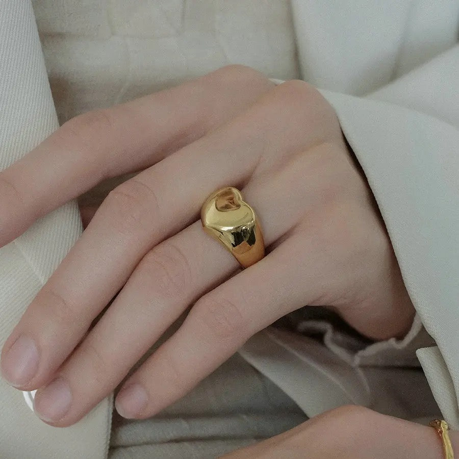 Iam Heart Bold Ring