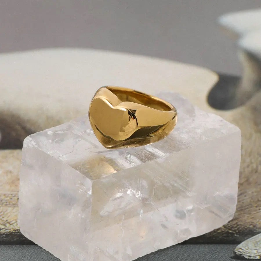 Iam Heart Bold Ring