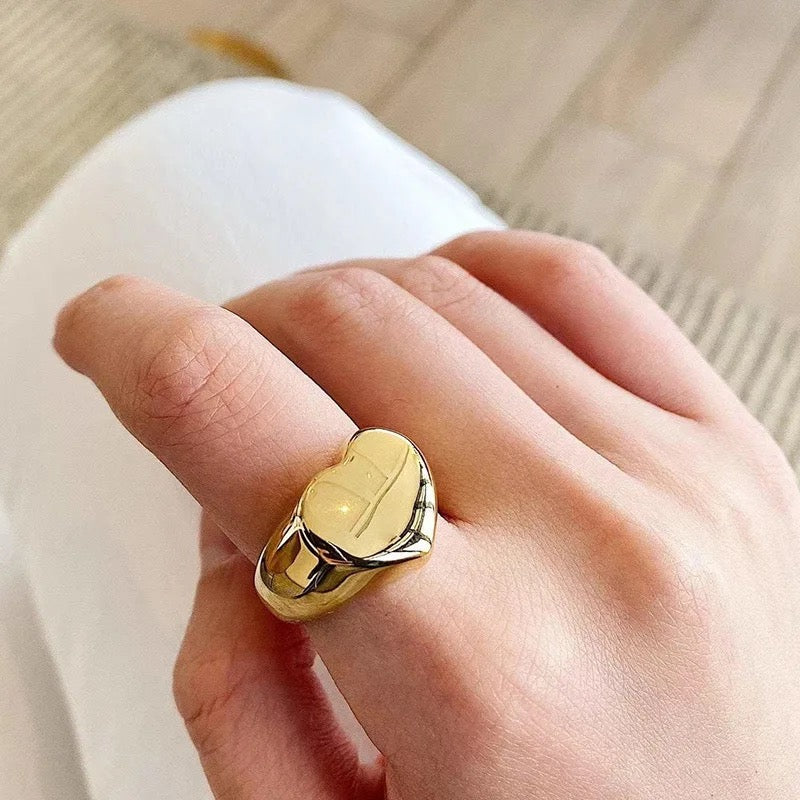 Iam Heart Bold Ring
