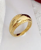 Cov Statement Gold Ring