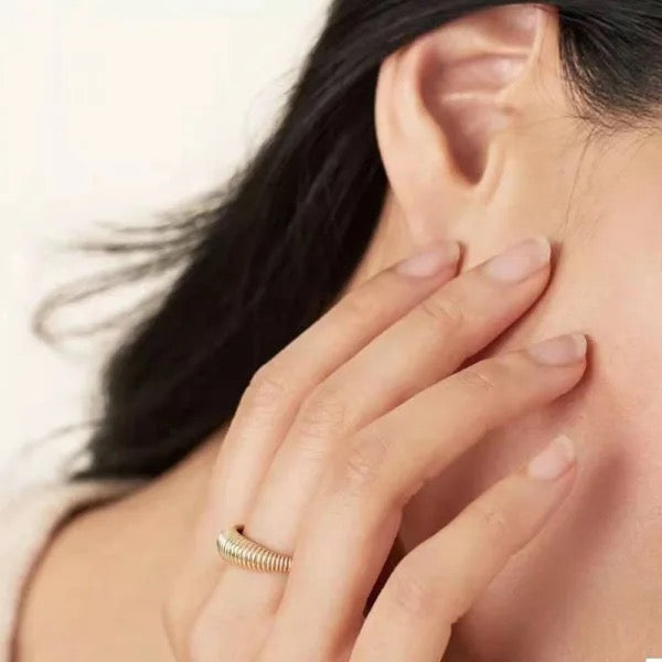 Comit Lining Gold Ring