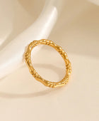 Mica Thin Gold Band