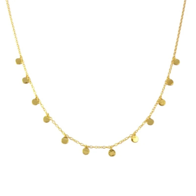 Charles Full Circle Charm Necklace