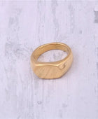 Cignet Gold Chunky Ring