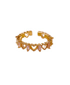 Queen Heart Diamond Ring