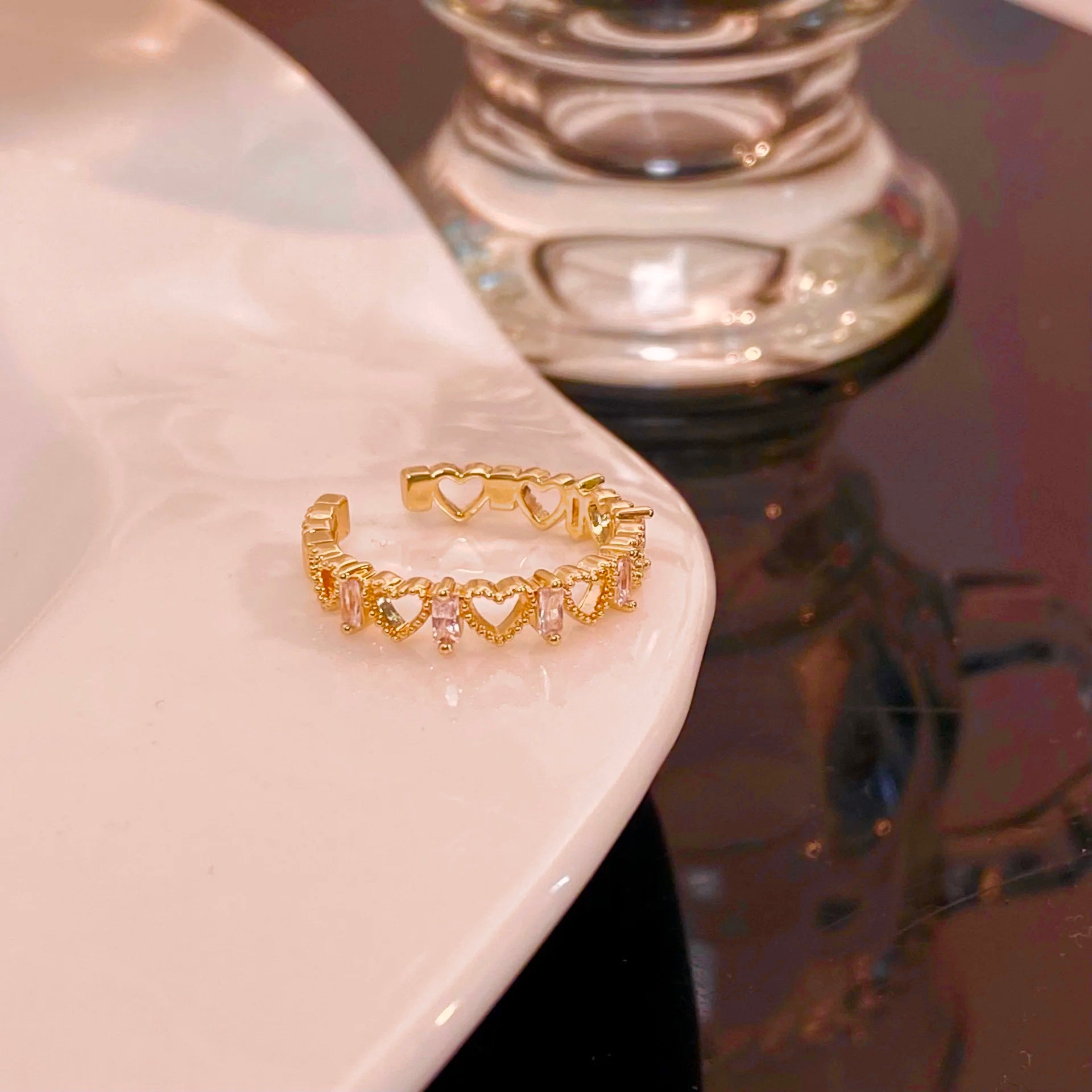 Queen Heart Diamond Ring
