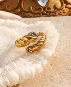 Margret Gold Twisted Ring