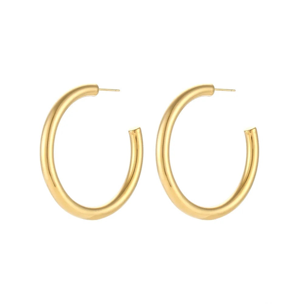 Selah Big Gold Hoops