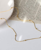 Dot Sleek Gold Chain