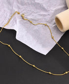 Dot Sleek Gold Chain