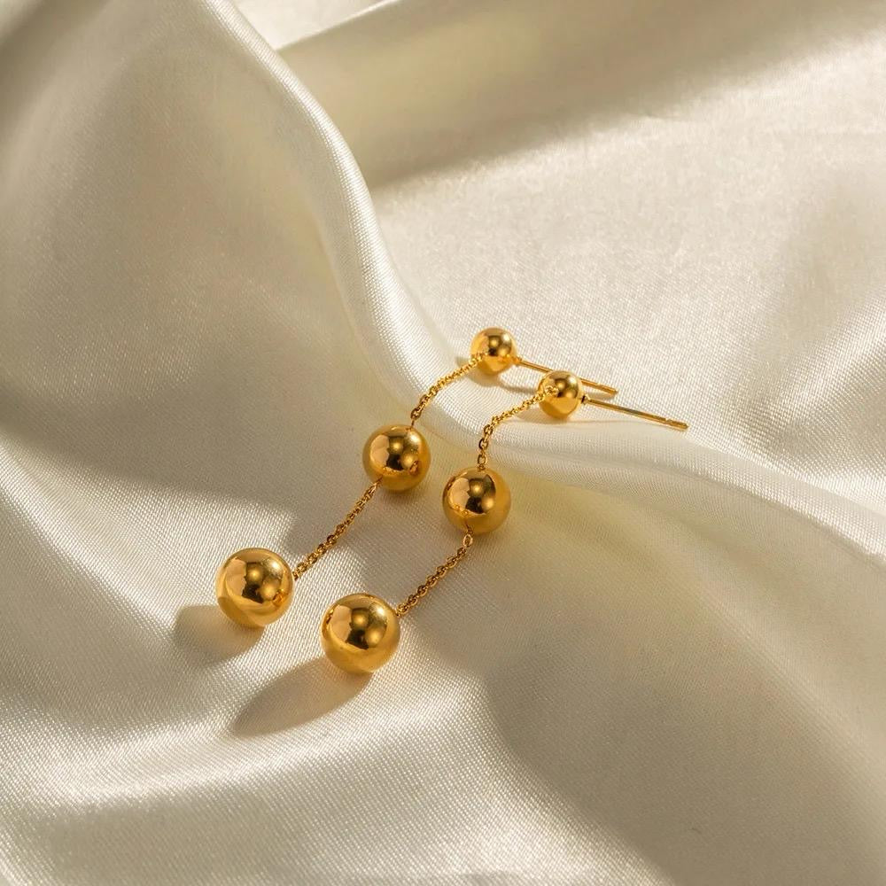 Brixton Ball Hanging Earrings