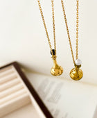 Pearl Poison Bottle Necklace