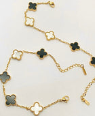 Reversible Clover Gold Bracelet