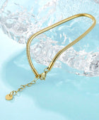 Viper Thick Gold Bracelet