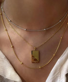 Dot Sleek Gold Chain