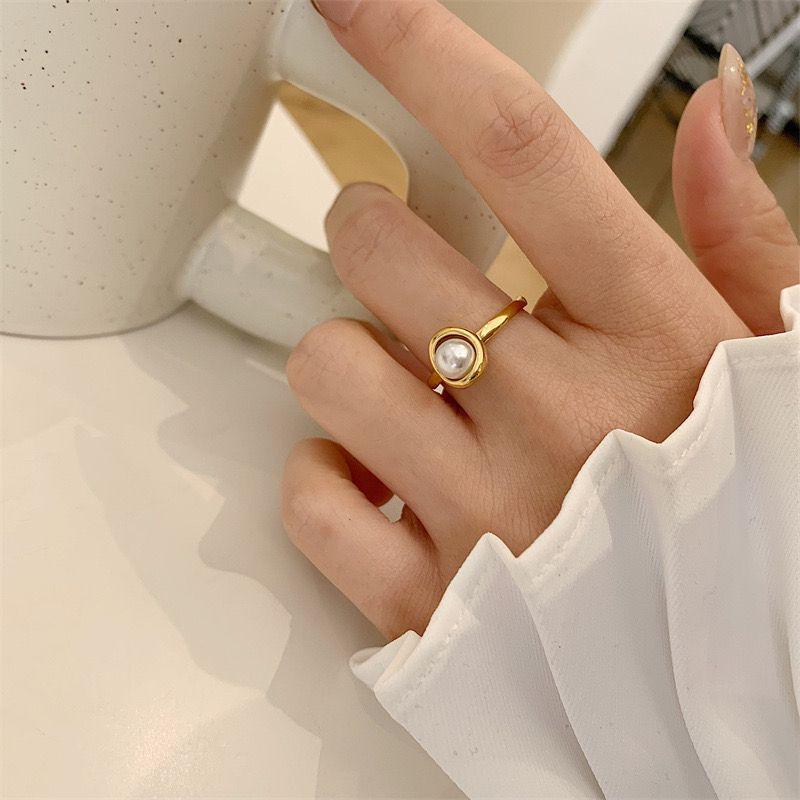 Be the Pearl Gold Ring
