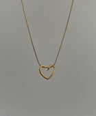 Bosom Hollow Heart Necklace