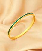 Cliva Diamond Gold Cuffs