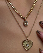 Persi Diamond Gold Necklace