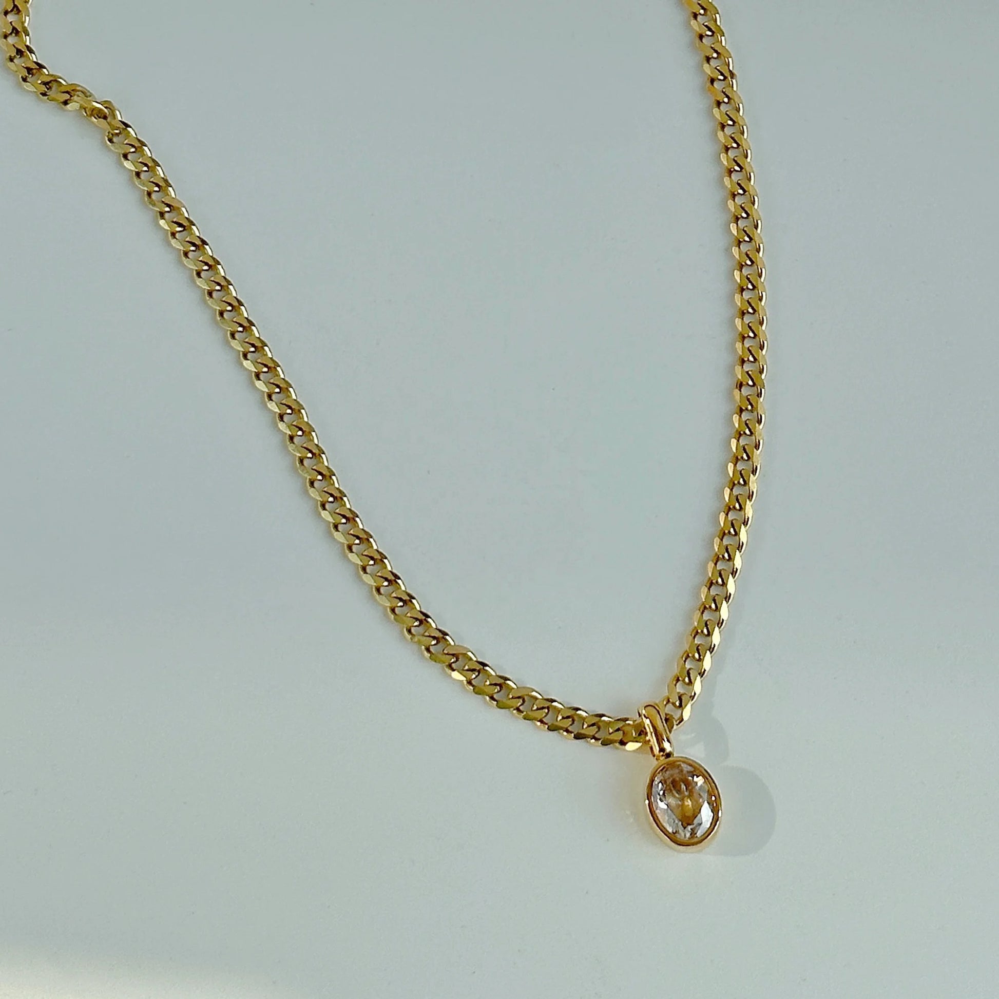Persi Diamond Gold Necklace