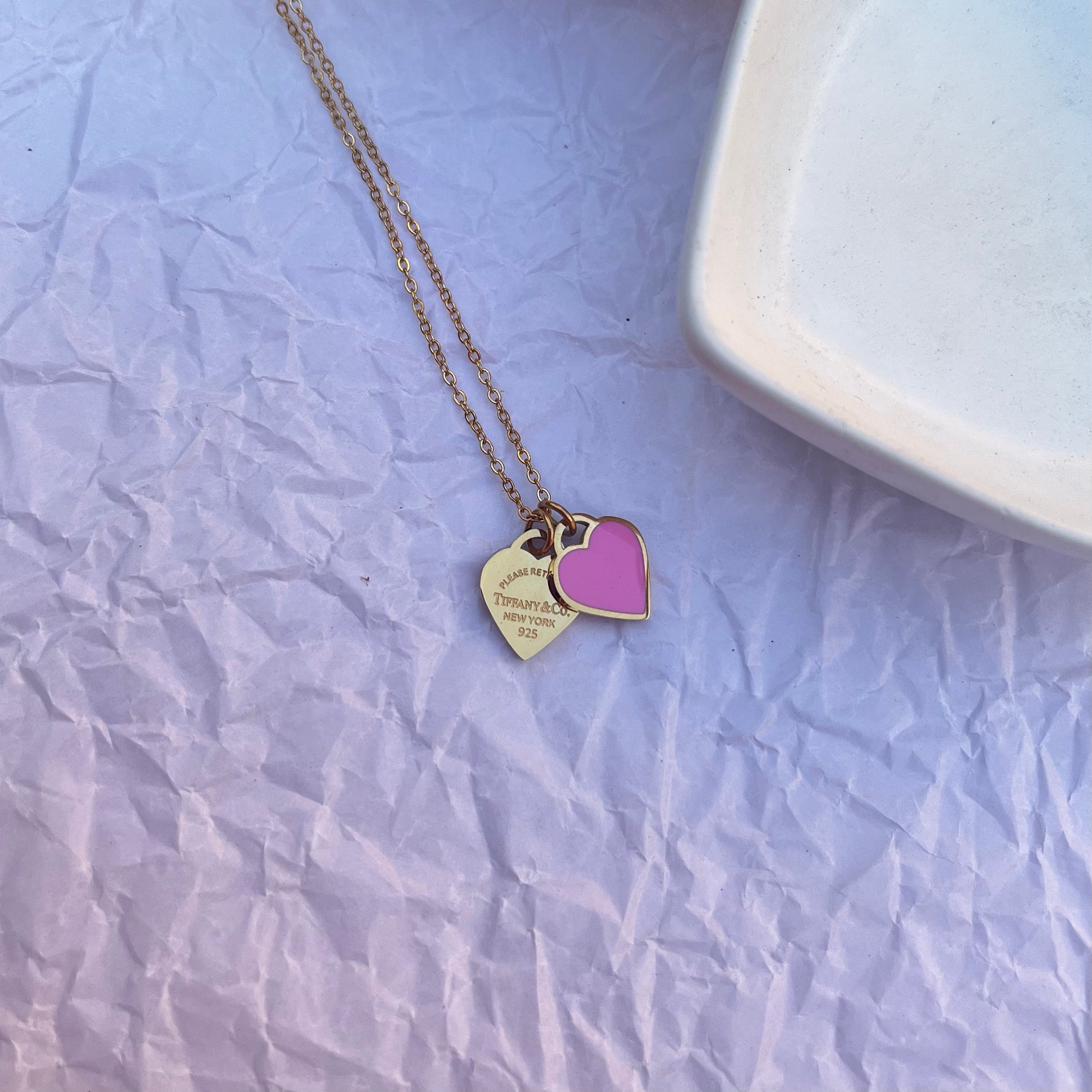 T & Co Cute Gold Necklaces
