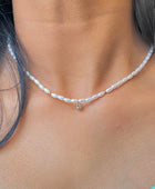 Venezia Little Stone Pearl Necklace