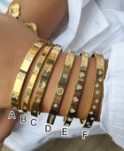 Fantasy Gold Cuff Bracelets