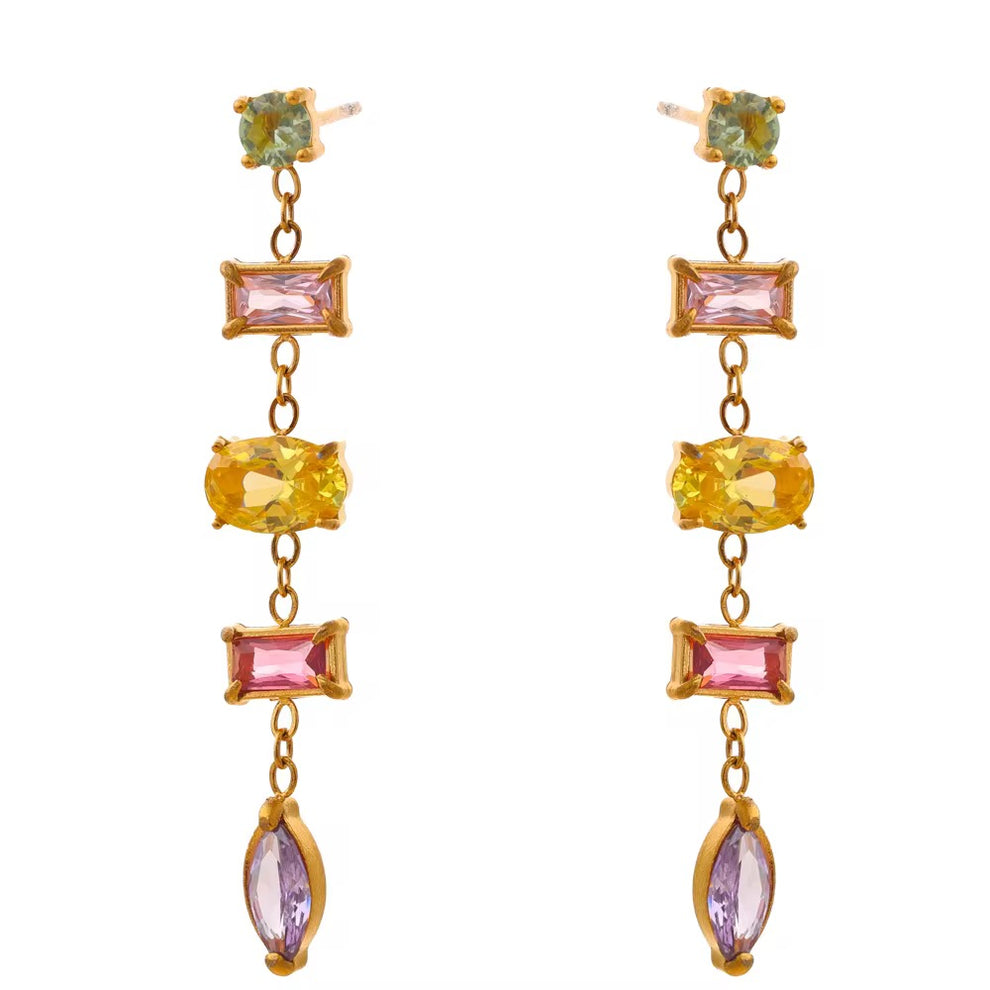 Vella Multicolour Long Earrings✨