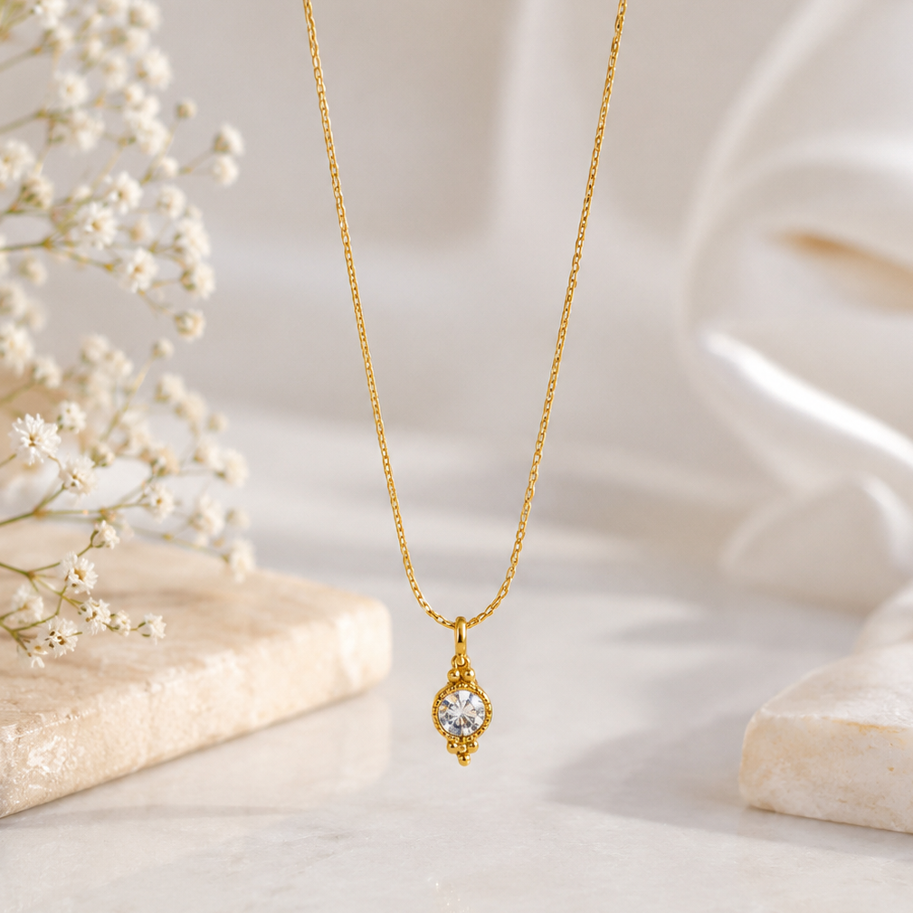 Sagi Minimal Diamond Necklace