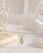 Sagi Minimal Diamond Necklace