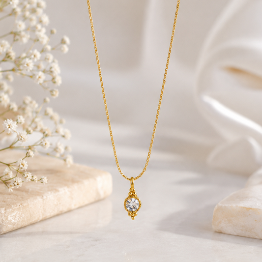 Sagi Minimal Diamond Necklace