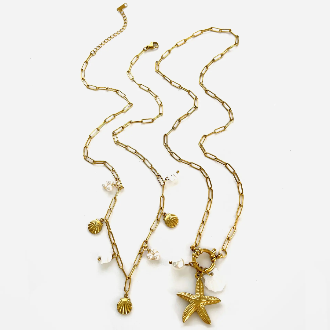 Halon Beachy Charms Necklaces