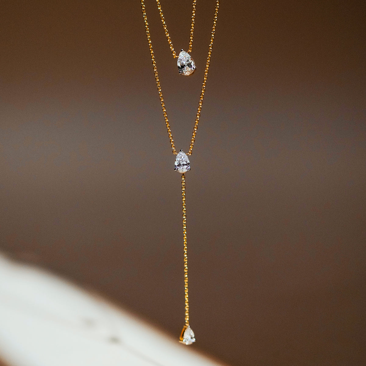 Erica Long Drop Double Necklace✨