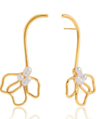 Orioni Pearl Flower Earrings