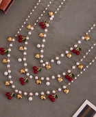 Ivory Strawberry Pearl Necklace