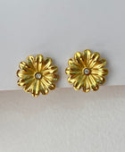 Juliet Flower Gold Studs