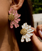 Willa Big Flower Earrings