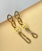 Jesica Long Statement Earrings