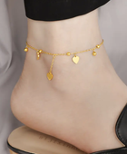 Noor Heart Charms Anklet
