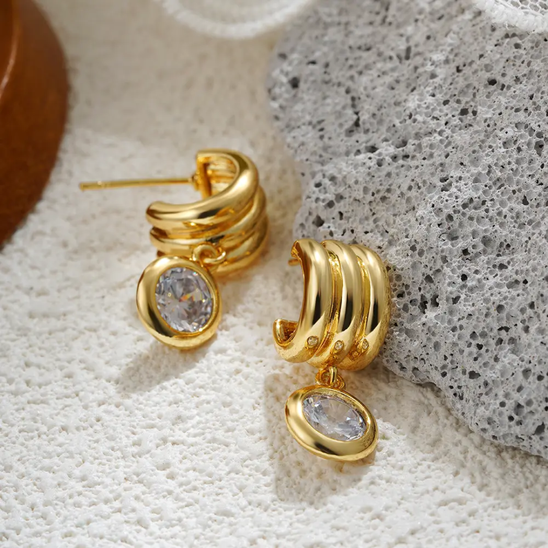 Lola Diamond Cute Earrings