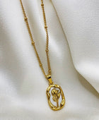 Rosiwine Gold Necklace