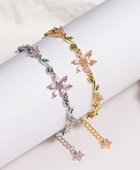 Penelpii Pink Flower Bracelet