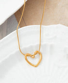 Bosom Hollow Heart Necklace✨