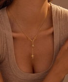 Saturn Double Star Necklace